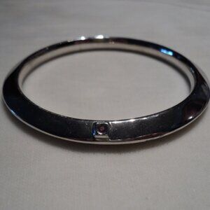 Elle Sterling Silver Bangle Bracelet